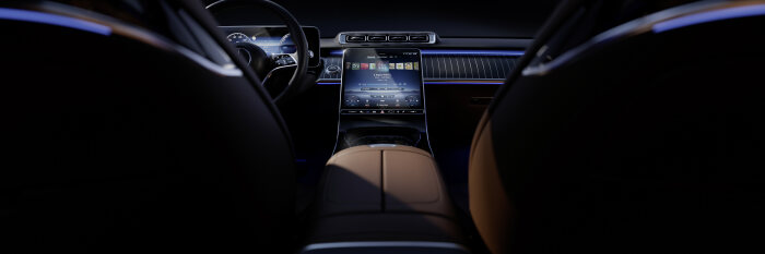 Meet the S-Class DIGITAL: “Luxury & Well-Being”: Personal wellness oasis: Comfortable travel while staying fit