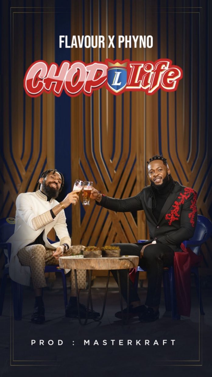 Phyno and Flavour Team Up To Release New Theme Song For Life Lager