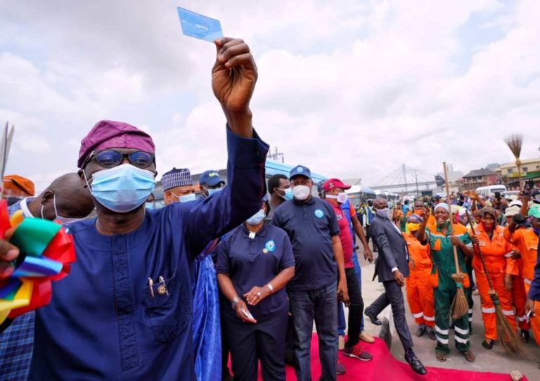 Sanwo-Olu Unveils 500 Mass Transit Buses, Launches Smart Ticketing System