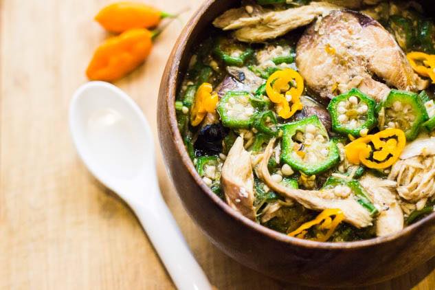 The Okro Example: How to Enjoy Nigerian Soups and Swallow and not add Weight