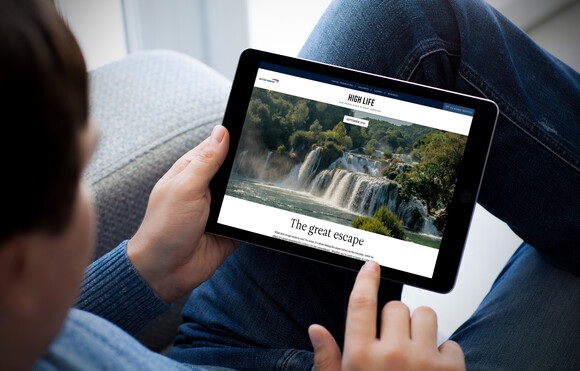 British Airways’ High Life Magazine Moves Online