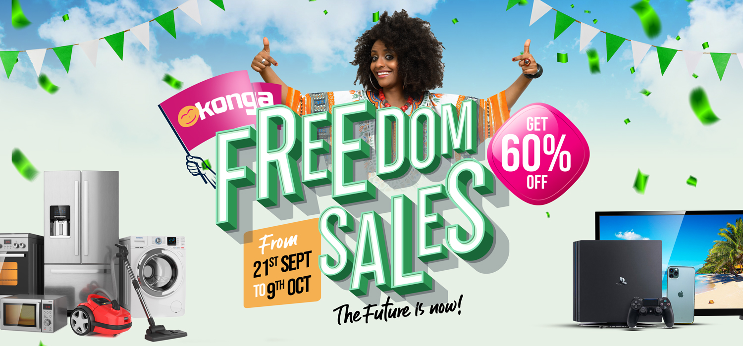 Mega deals as Konga Freedom Sales goes live today