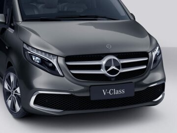 Made in China, for China market premiere of the new Mercedes Benz V-Class