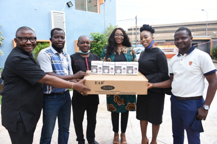 MultiChoice Nigeria visits BJAN, donates PPE to prevent COVID-19 spread