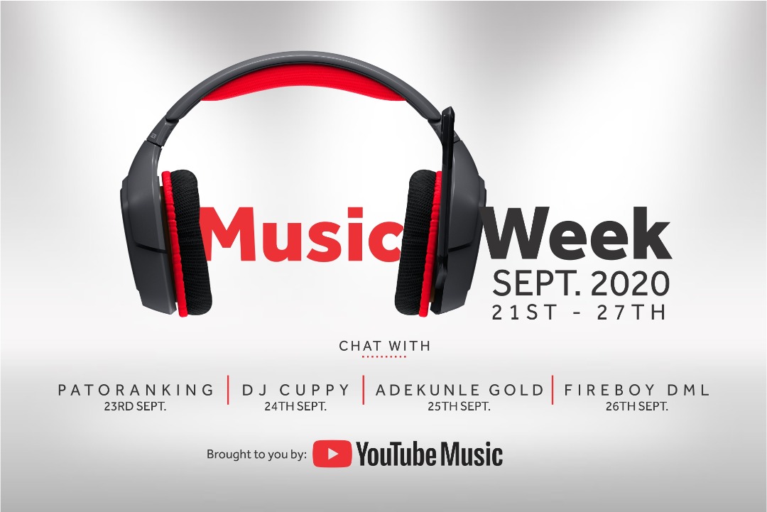 Patoranking, DJ Cuppy, Adekunle Gold and Fireboy DML hangout with fans to celebrate YouTube Music Week