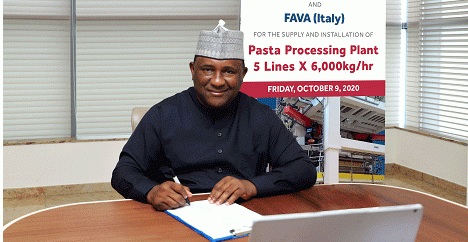 BUA Group, FAVA Partner on Pasta Processing Plant