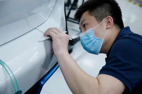 First BMW iX3 comes off production line at BMW Brilliance Automotive