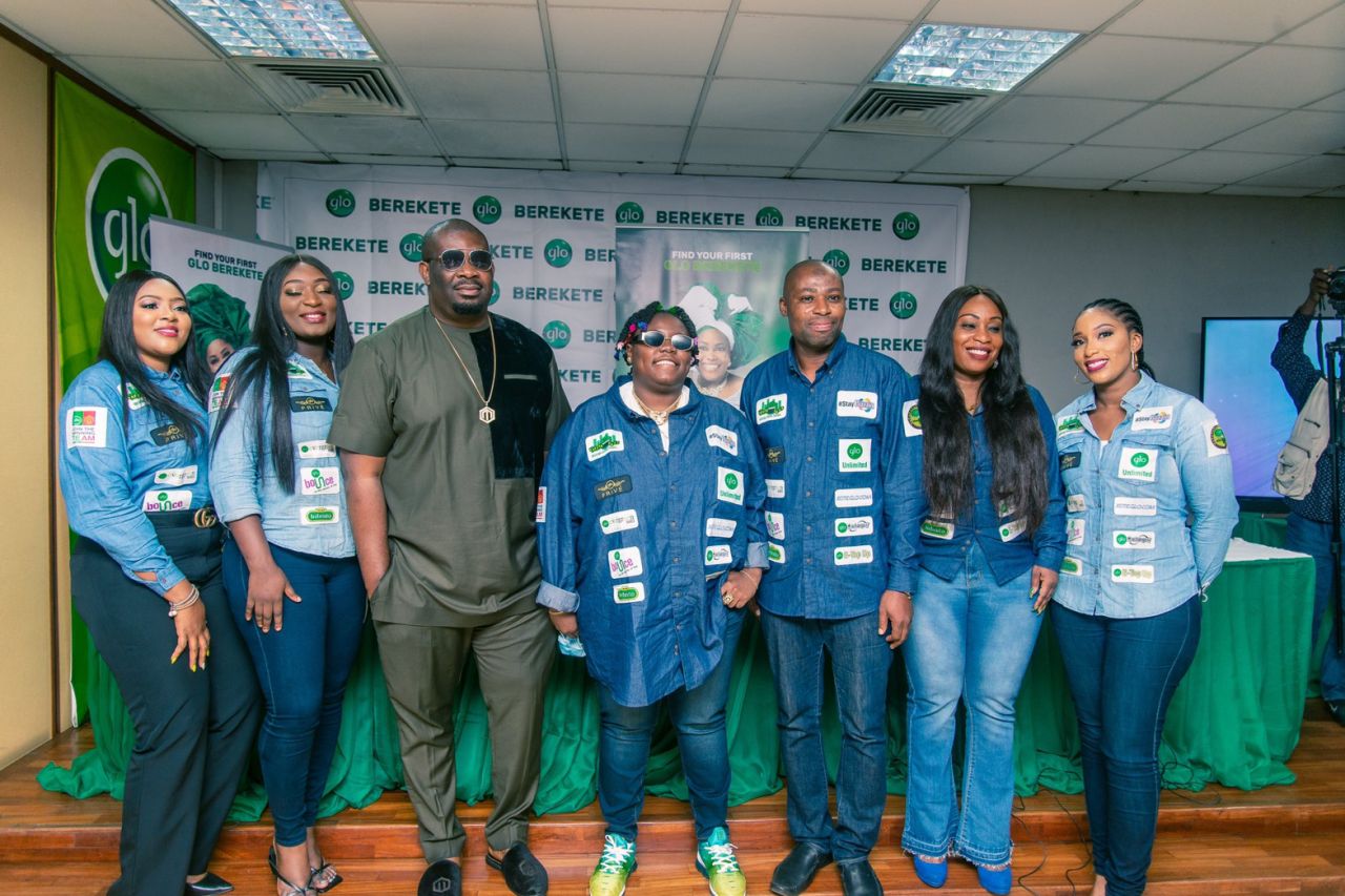 Globacom Unveils Don Jazzy and Teni as Ambassadors (Photos)