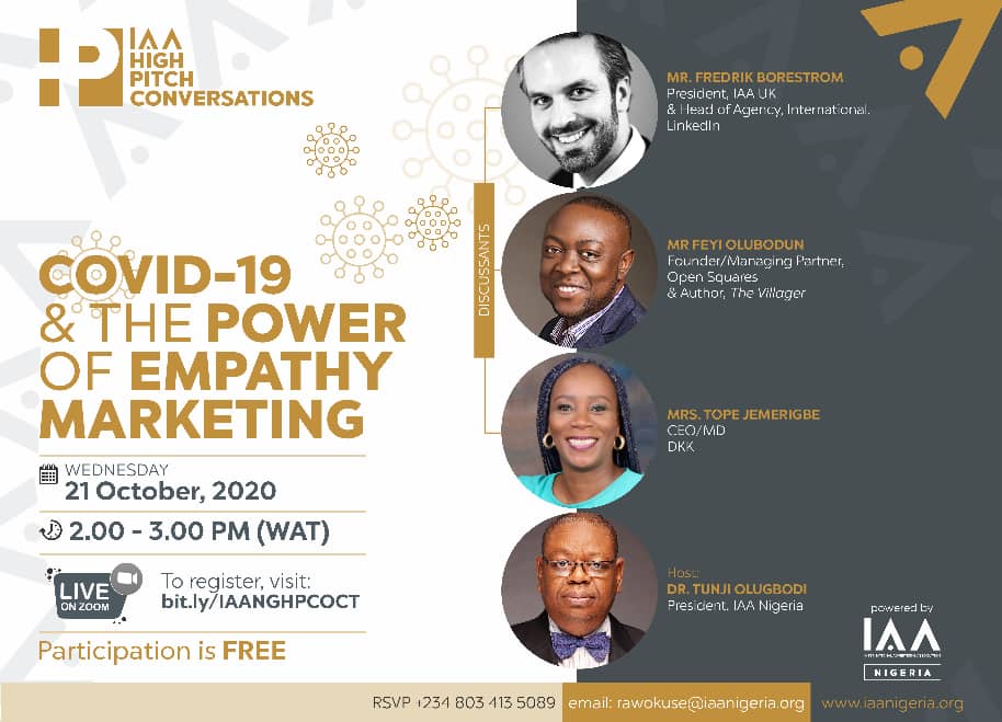 COVID-19: IAA Hosts High Pitch Conversations to Review Brands & Industry Impact 