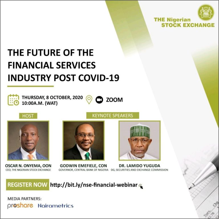 NSE to Host Industry Leaders at Financial Services Webinar