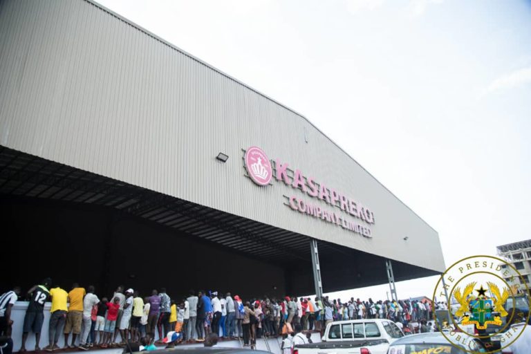 President of Ghana Commissions Kasapreko Water, Juice and Soft Drinks Factory (Photos)