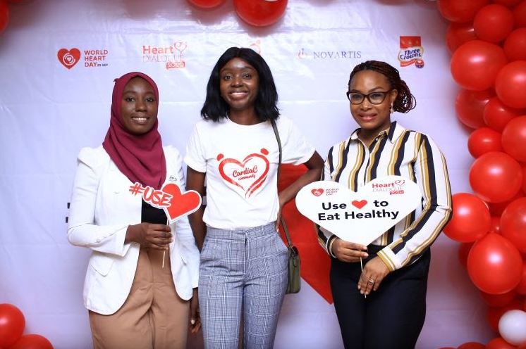 L-R Akinjide Olowookeere; Yoga inst ... ecutive Director Cardiac Community