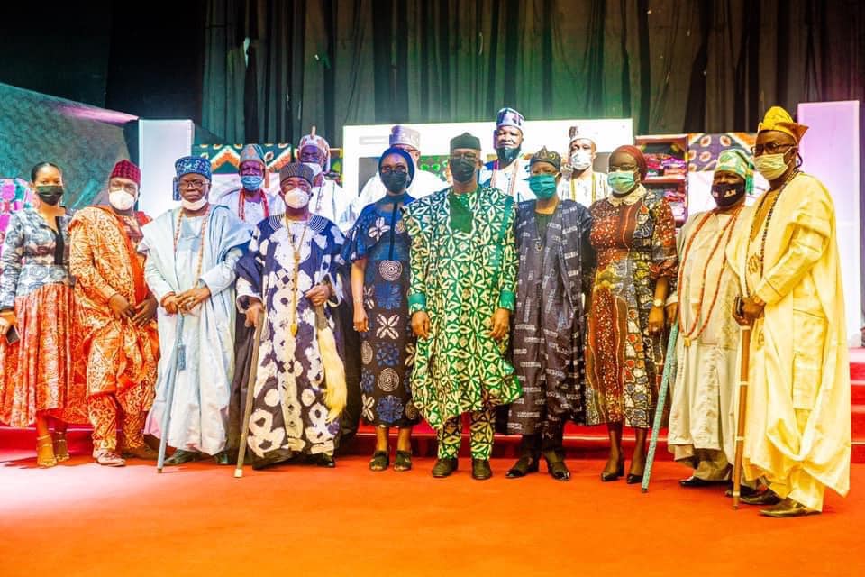 #AdireOgun: Minister Hails Launch of Digital Platform To Market Tie and Dye Fabrics in Ogun State (Photos)