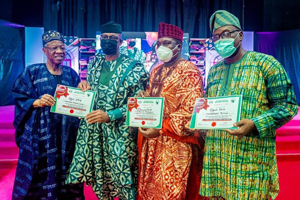 #AdireOgun: Minister Hails Launch of Digital Platform To Market Tie and Dye Fabrics in Ogun State (Photos)
