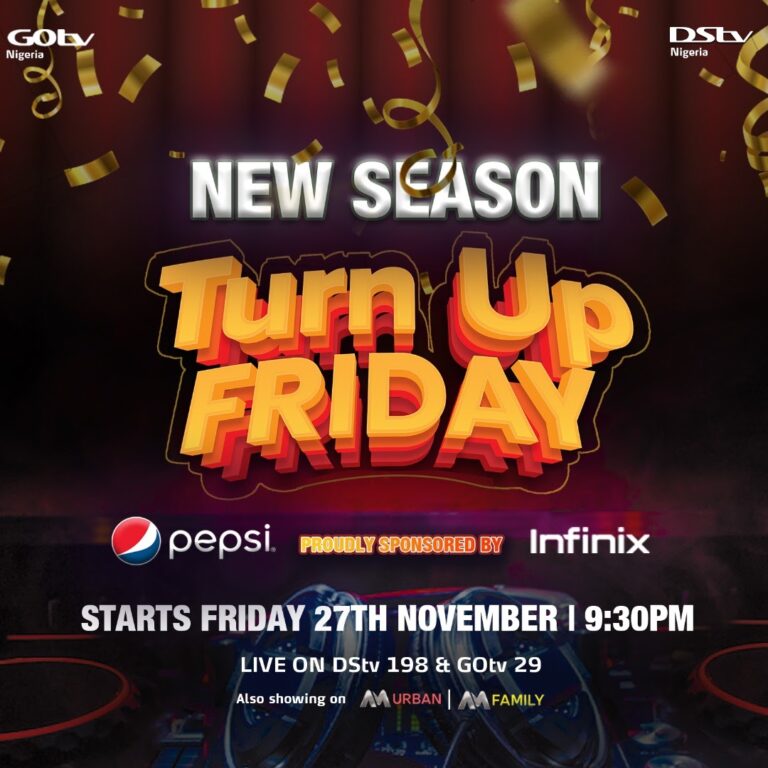 Africa Magic Partners Infinix, Pepsi to bring back Turn Up Friday