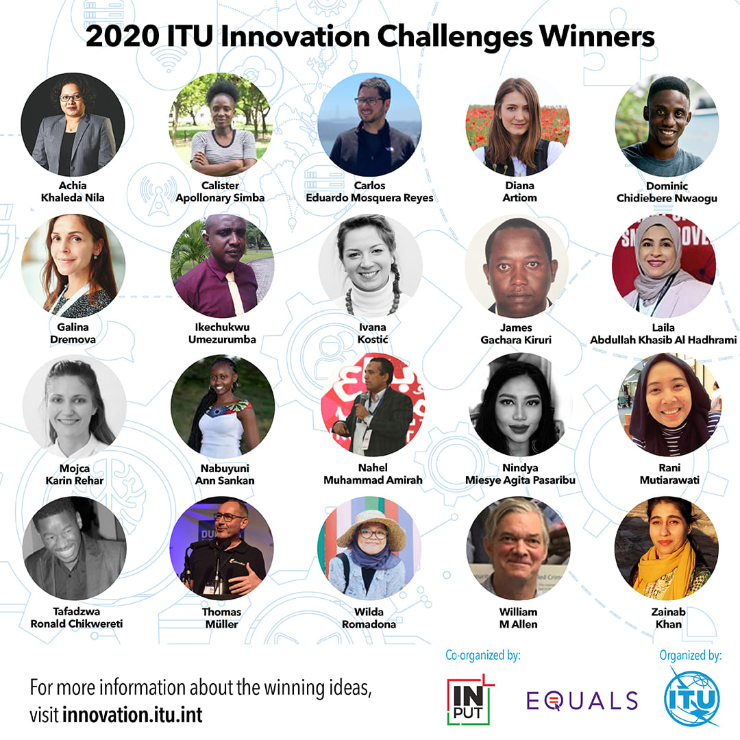 Chidi Nwaogu Named "Big Winner" At The 2020 ITU Global Innovation Challenge