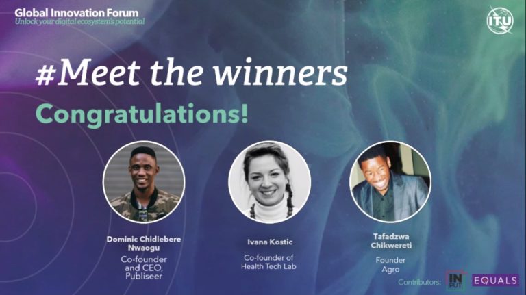 Chidi Nwaogu Named “Big Winner” At The 2020 ITU Global Innovation Challenge