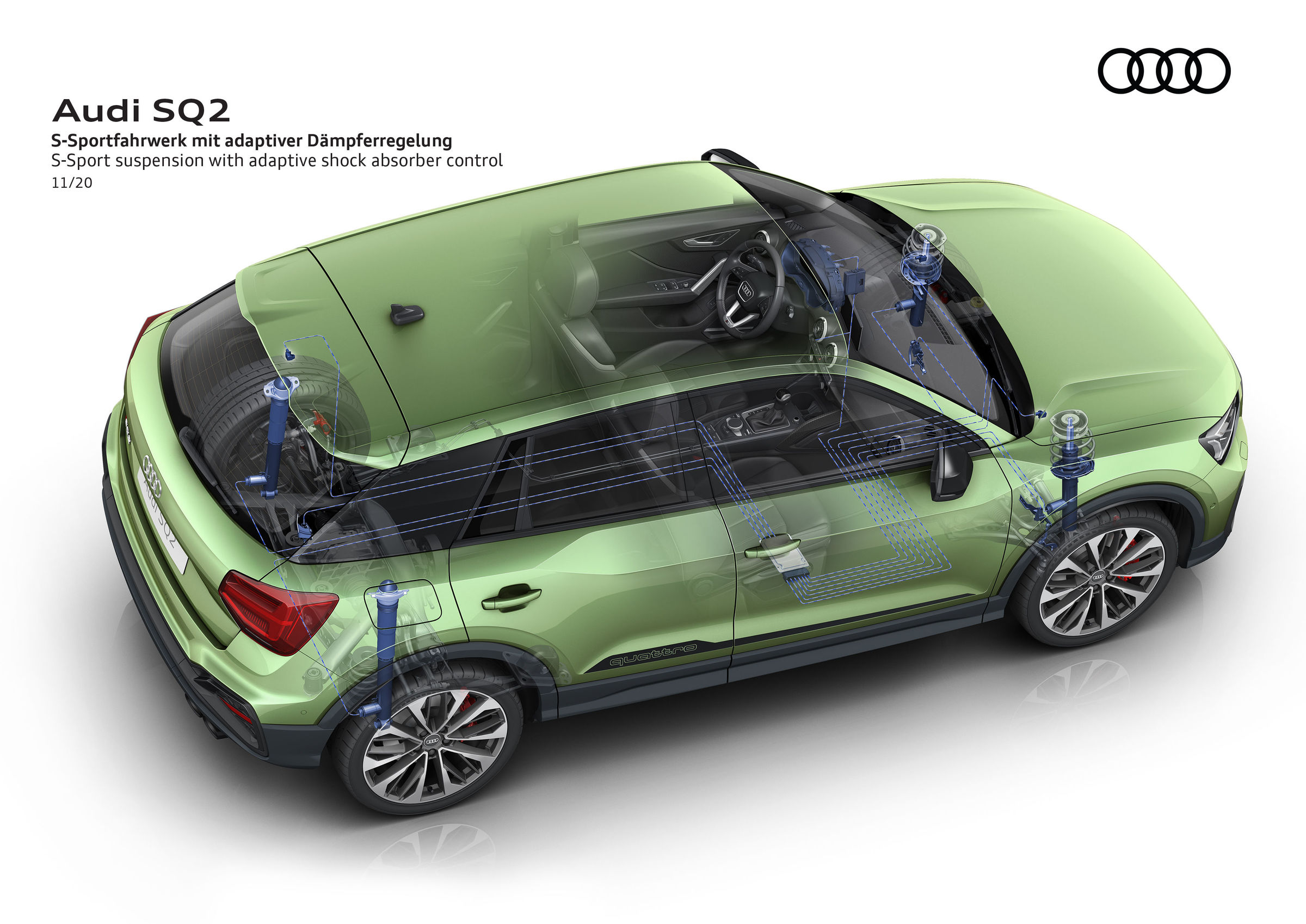 Exceptional compact sports car for individualists: Audi gives the SQ2 an even sharper design