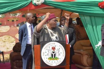 Taraba State Governor Flags Off 82Km Mararaba-Baissa-Abong Road; Challenges FG on the Mambilla Hydro Power Project