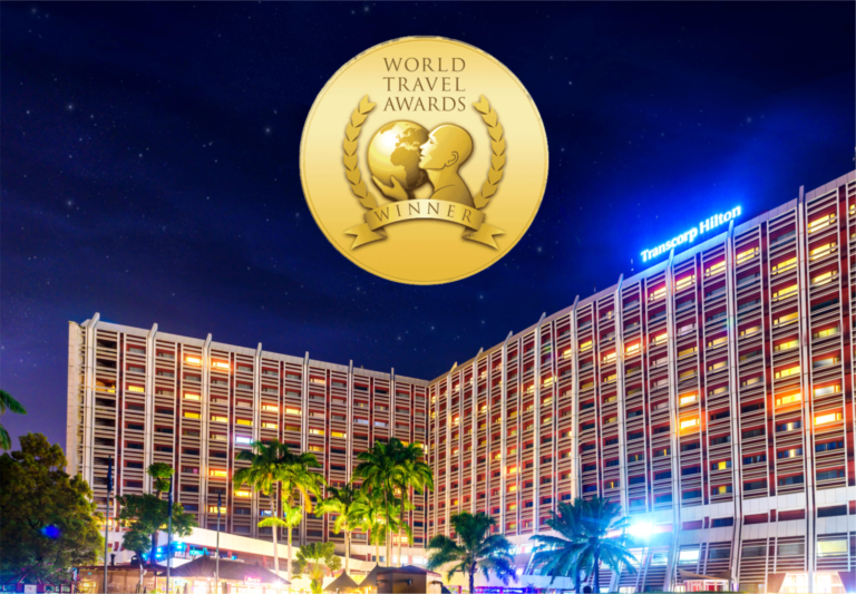 Transcorp Hilton Abuja wins big at the 2020 World Travel Awards.