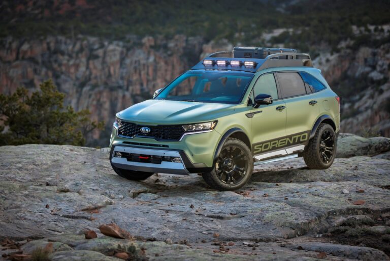 Kia Unveils Two Rugged X-Line Sorento Concepts Built for the Wild