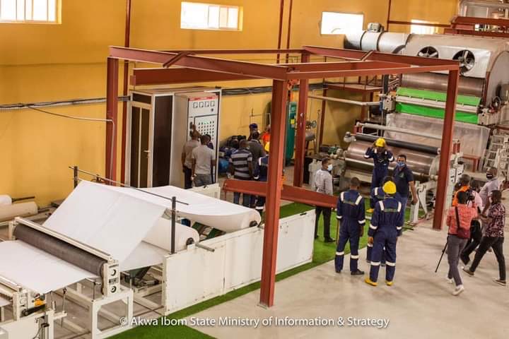 Akwa Ibom Govt Earmarks More Trainings For Youths, Inaugurates Tissue Factory Brandspurng1