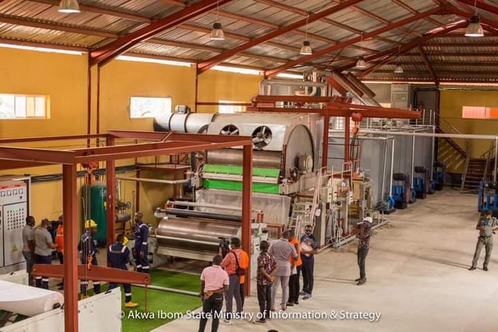 Akwa Ibom Govt Earmarks More Trainings For Youths, Inaugurates Tissue Factory Brandspurng1