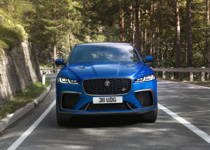 New Jaguar F-Pace SVR Brandspurng Performance SUV is Faster, more Luxurious and more Refined than ever New Jaguar F-Pace SVR: Performance SUV is Faster, more Luxurious and more Refined than ever