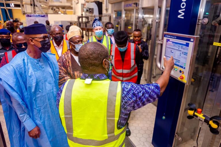 Nigerian Breweries Completes N5.1Bn automated PET line in Ogun State (Photos)