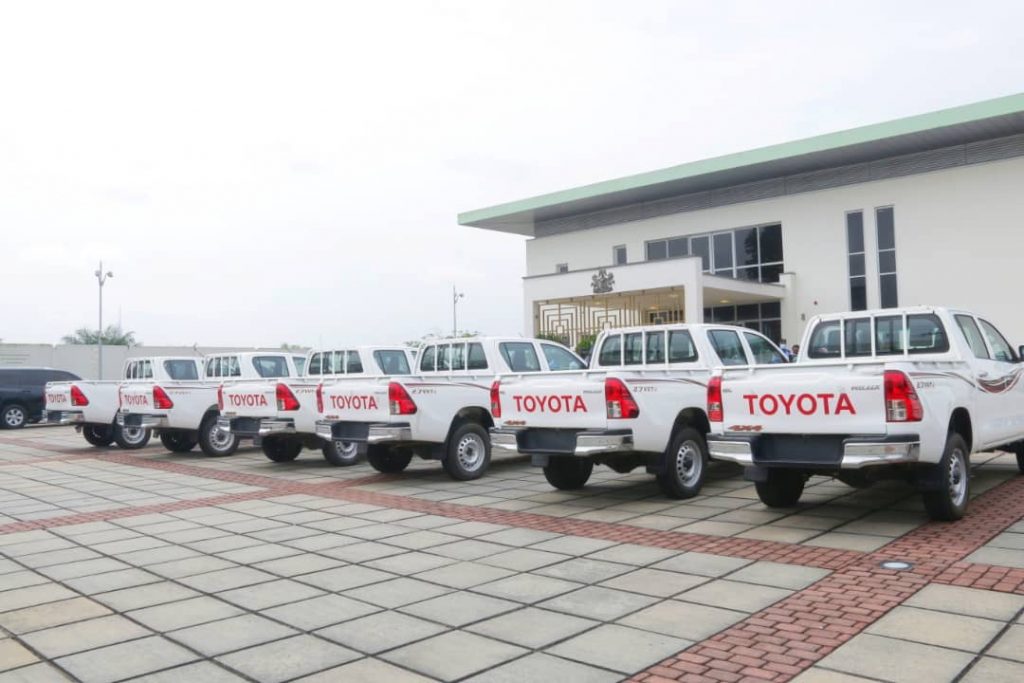 Photos: Akwa Ibom Govt reactivates Joint Task Force, donates 30 new patrol trucks