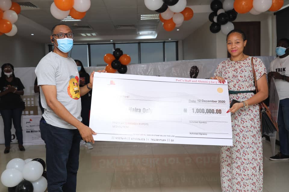 PwC Holds Annual Walk for Charity; Donates N5m to 5 Selected Charities Brandspurng