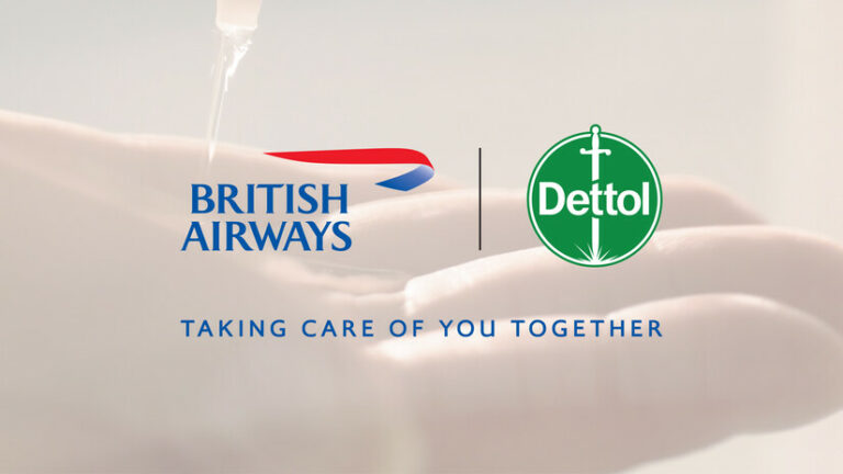 British Airways Partners With Reckitt Benckiser As Part Of Its Ongoing Commitment To Help Keep Customers Safe