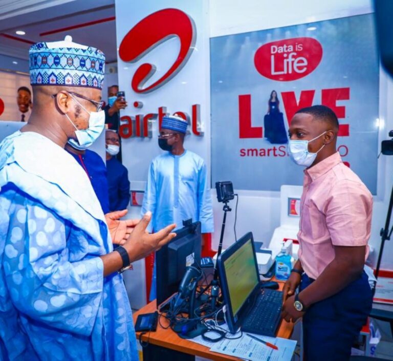 Pantami Commends Airtel for Compliance with ongoing NIMC Enrolment Exercise