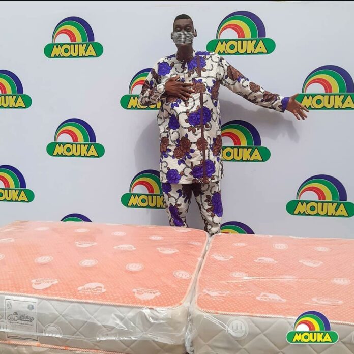Nigeria's Tallest Man Partners With Mouka Brandspurng