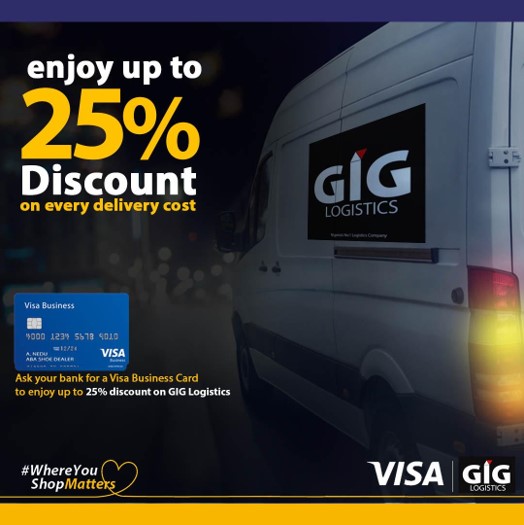 Visa and GIG Logistics partner to enable eCommerce delivery Brandspurng1