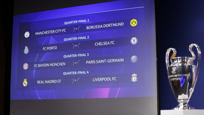 #UCLdraw: Full UEFA Champions League Quarterfinal Draw-Brand Spur Nigeria