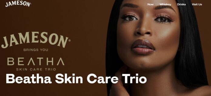 Jameson Whiskey Makes Surprise Move Into Beauty; Launches Skincare Range With Ayanda Thabethe Brandspurng