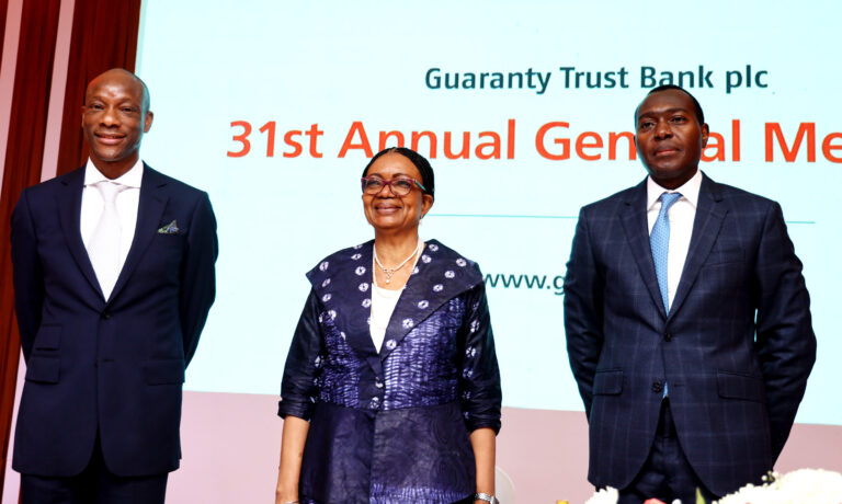 GTBank Shareholders Endorse N3.00 Total Dividend for 2020, Applaud Agbaje’s Leadership