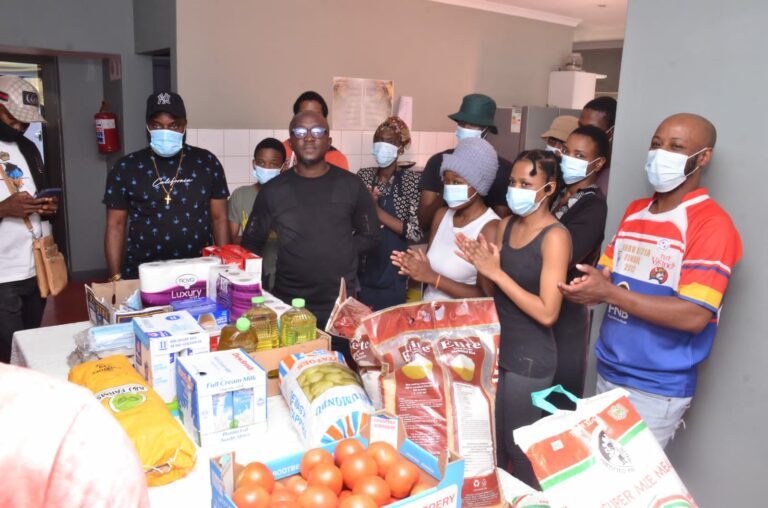 Nollywood Actor in Diaspora, Ukwa South celebrates Birthday with Orphans