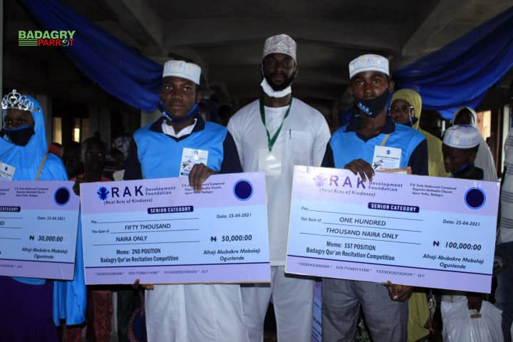 RAK Foundation Host Maiden Edition Of Quranic Competition In Badagry