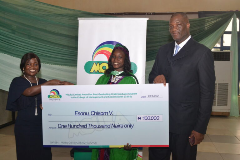 Mouka Rewards Best Graduating Students Of Covenant University