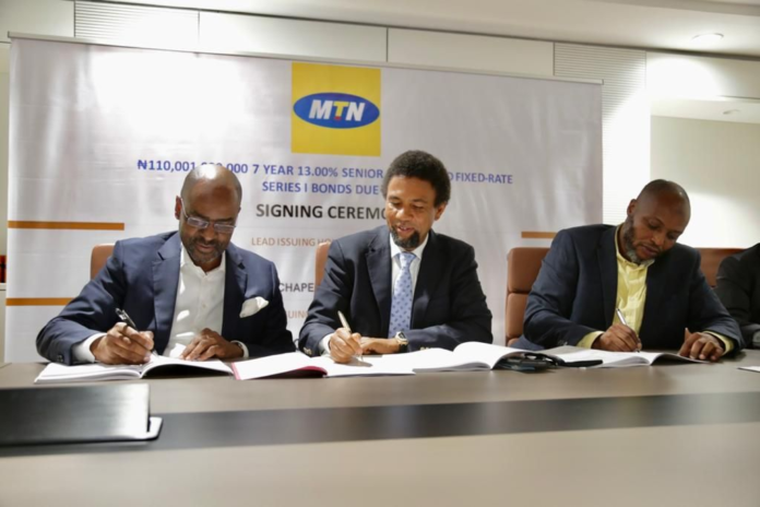 MTN Nigeria Issues First Telco Bond in Nigeria (Photos) Brandspur MTN NIGERIA