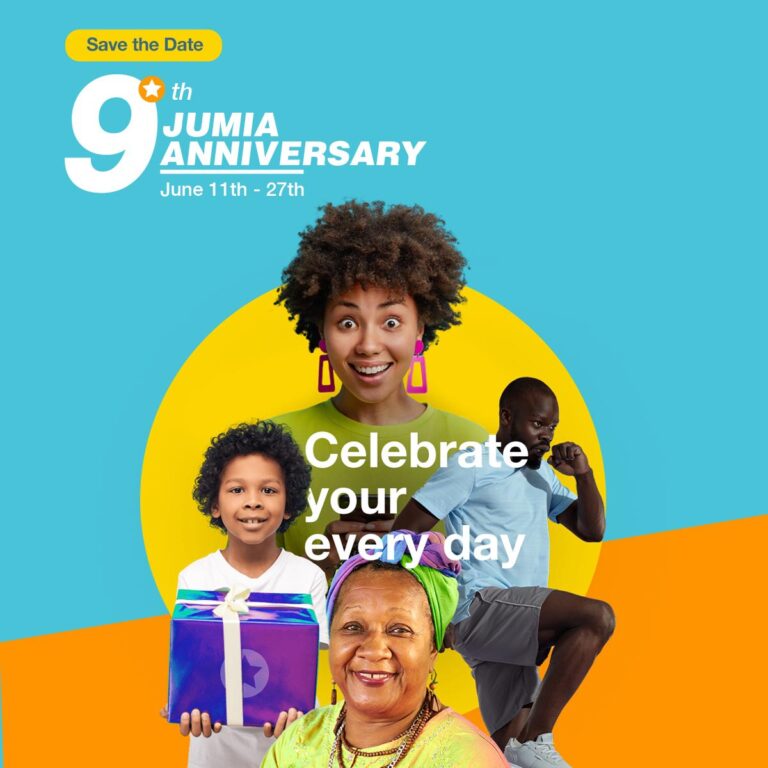 Jumia Marks 9th Anniversary with 60% discount, Partners Unilever, Xiaomi