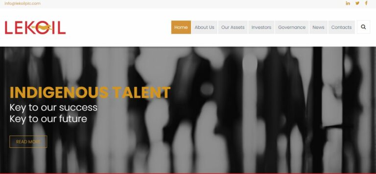 Lekoil Announces Change of Corporate Website Address