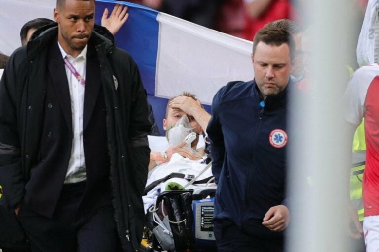 Euro 2020 Match Suspended As Christian Eriksen Collapses