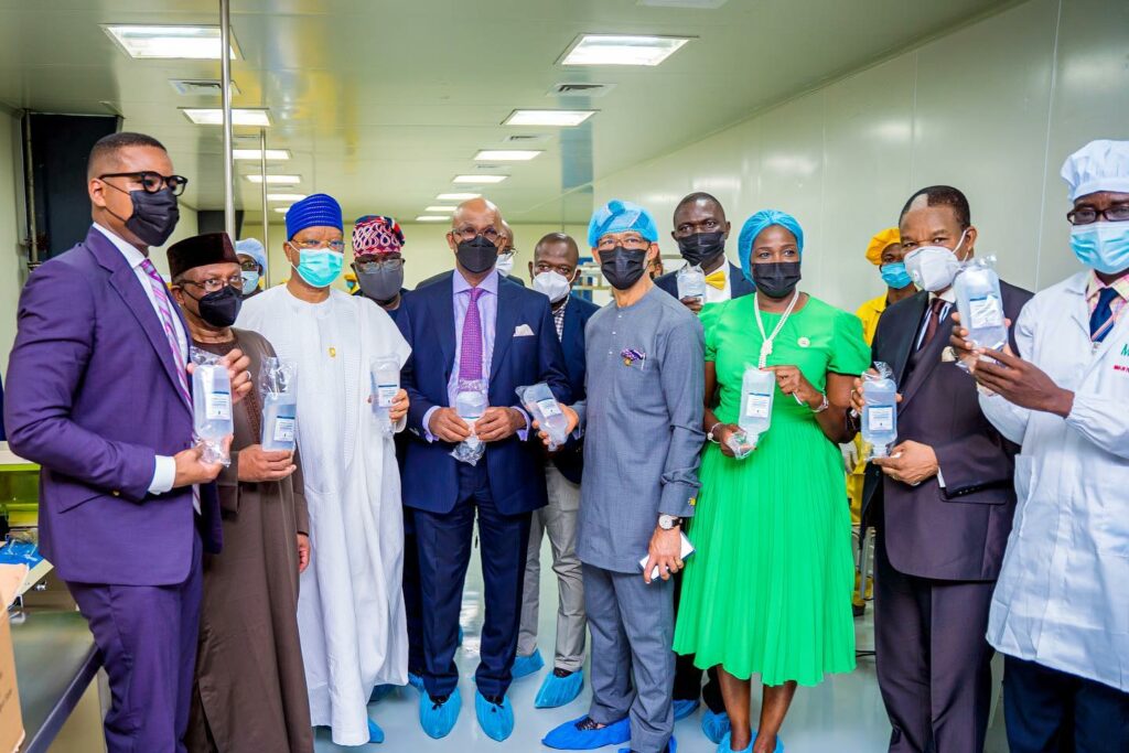 Governor Abiodun Commissions Intravenous Fluid Manufacturing Company-Brand Spur Nigeria 2