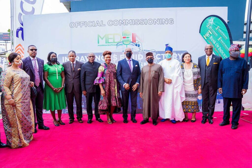 Governor Abiodun Commissions Intravenous Fluid Manufacturing Company-Brand Spur Nigeria