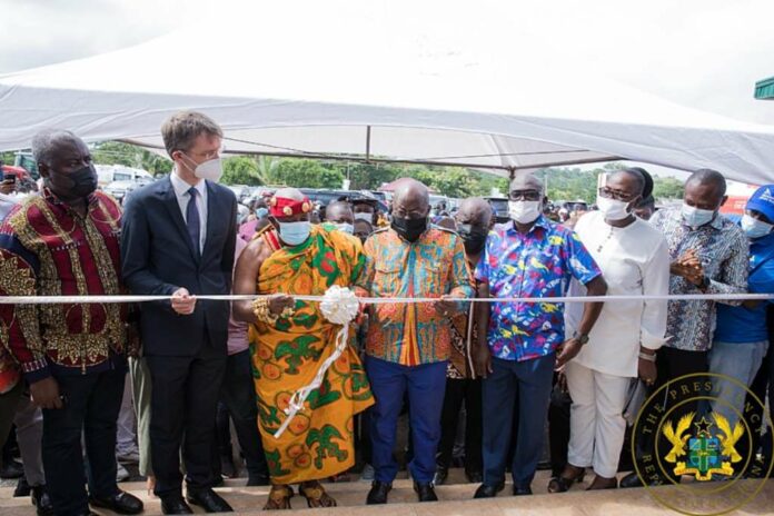 Ghana opens tomato processing factory under 1D1F initiative brandspurng tomato processing factory