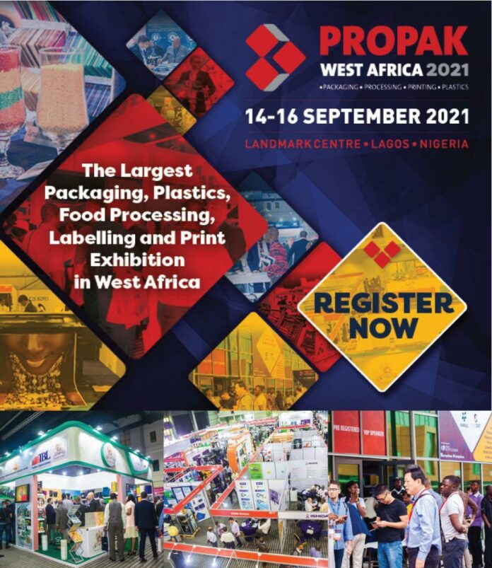 Biggest Packaging, Plastics, Print And Labeling Exhibition In W'Africa To Hold September-Brand Spur Nigeria