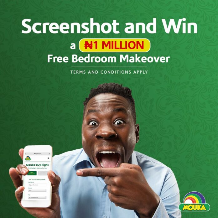 Screenshot And Win N1Million Bedroom Makeover In Mouka Promo-Brand Spur Nigeria